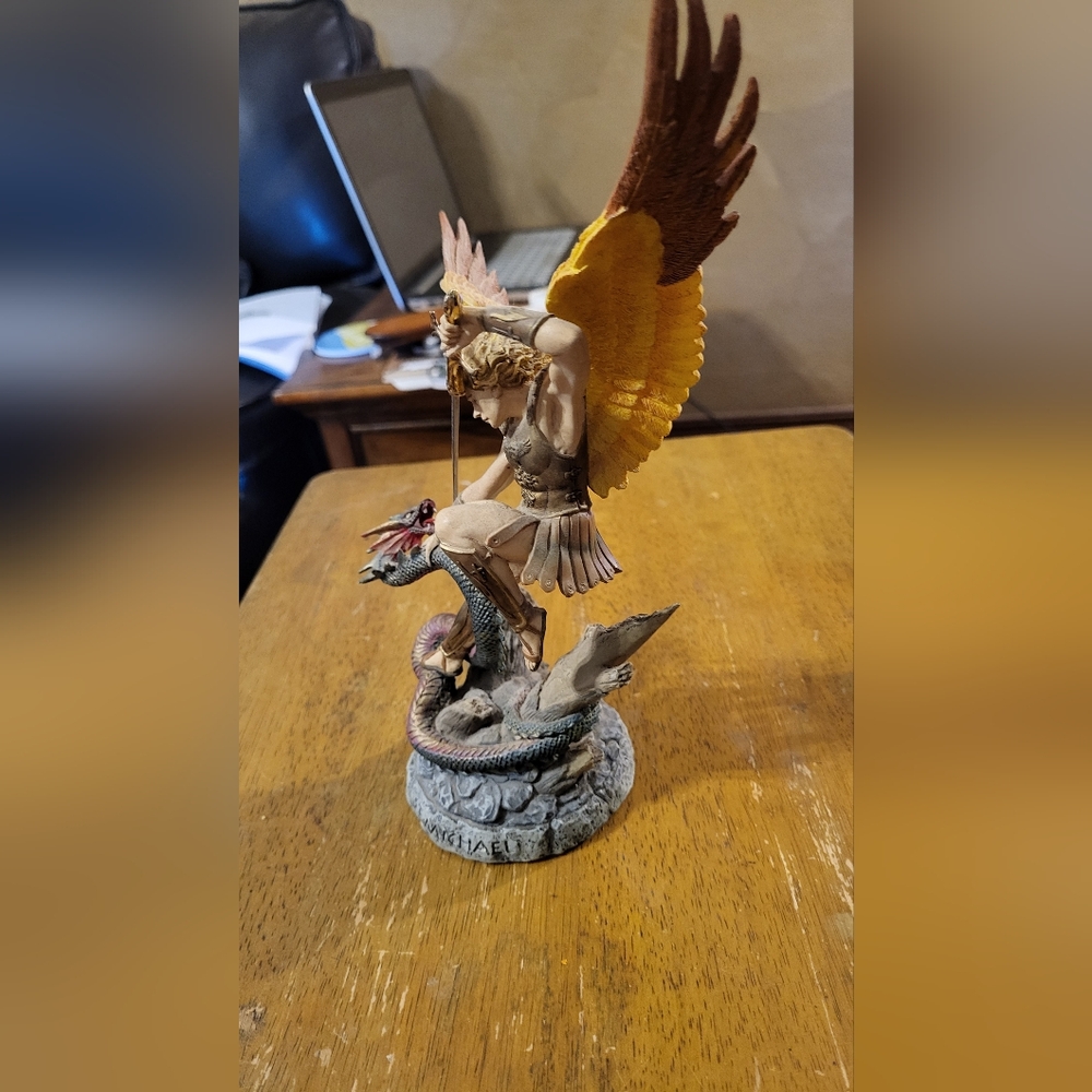 Archangel statue